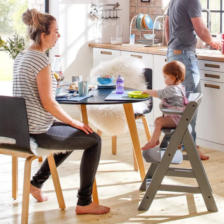 Hauck - Alpha+ Wooden Highchair - Grey