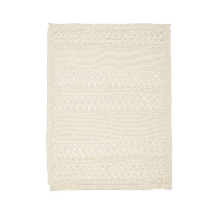 Cam Cam Copenhagen - Blanket Pointelle Knit - Off White