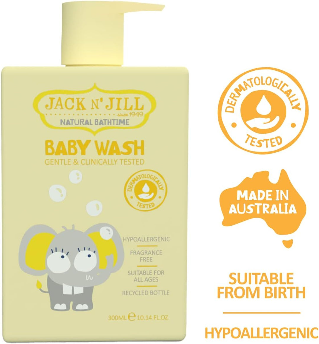 Jack N' Jill - Baby Wash - Natural 300ml