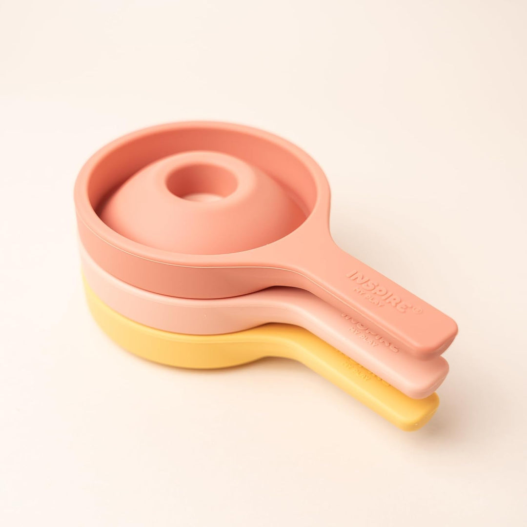 Inspire My Play - Funnel Set - Coral/Yellow - Mabel & Fox