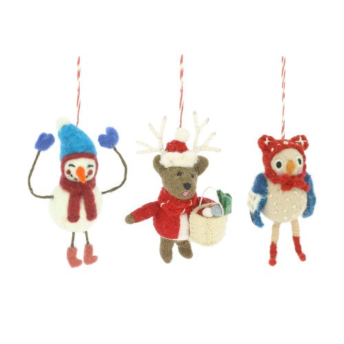 Fiona Walker - Christmas Decoration - Festive Friends