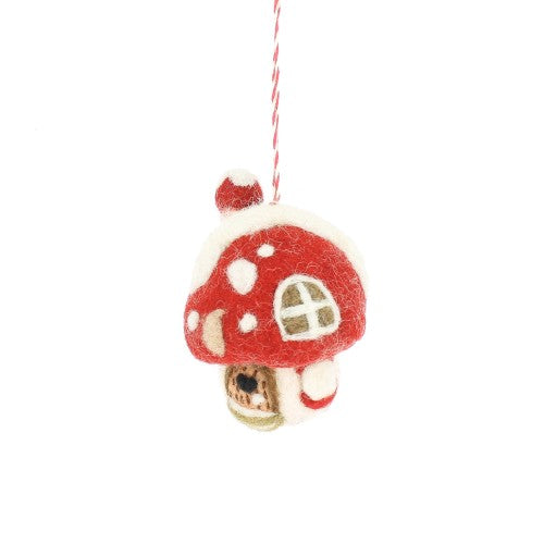 Fiona Walker - Christmas Decoration - Toadstool House