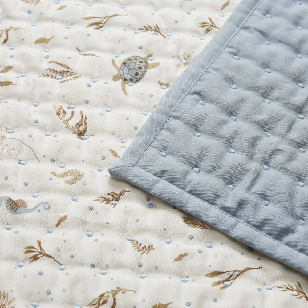 Cam Cam Copenhagen - Newborn Blanket- Sea Garden