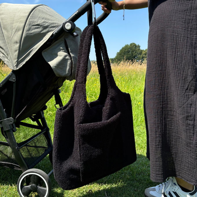 Mabel & Fox - Teddy Tote Bag - Black