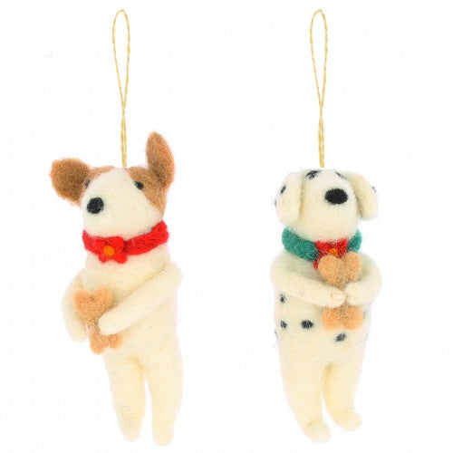 Fiona Walker - Christmas Decoration - Eliot and Spotty Dog