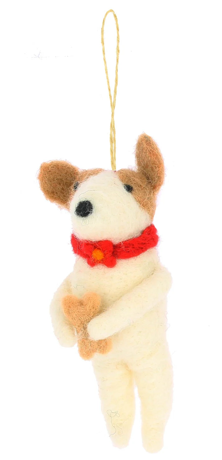 Fiona Walker - Christmas Decoration - Eliot and Spotty Dog