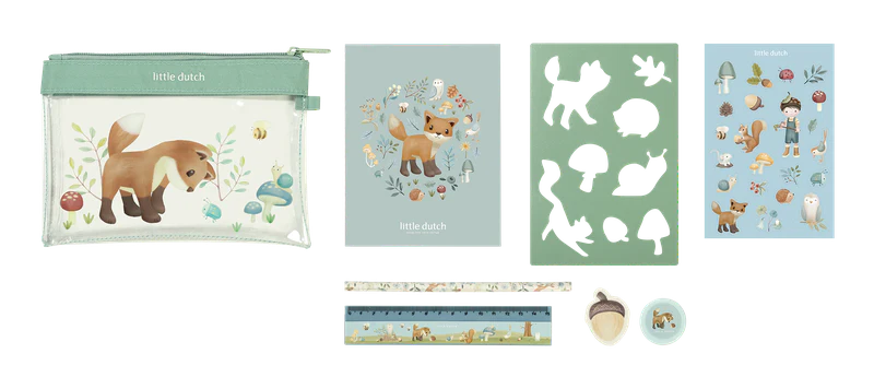 Little Dutch - Stationery Set - Forest Friends