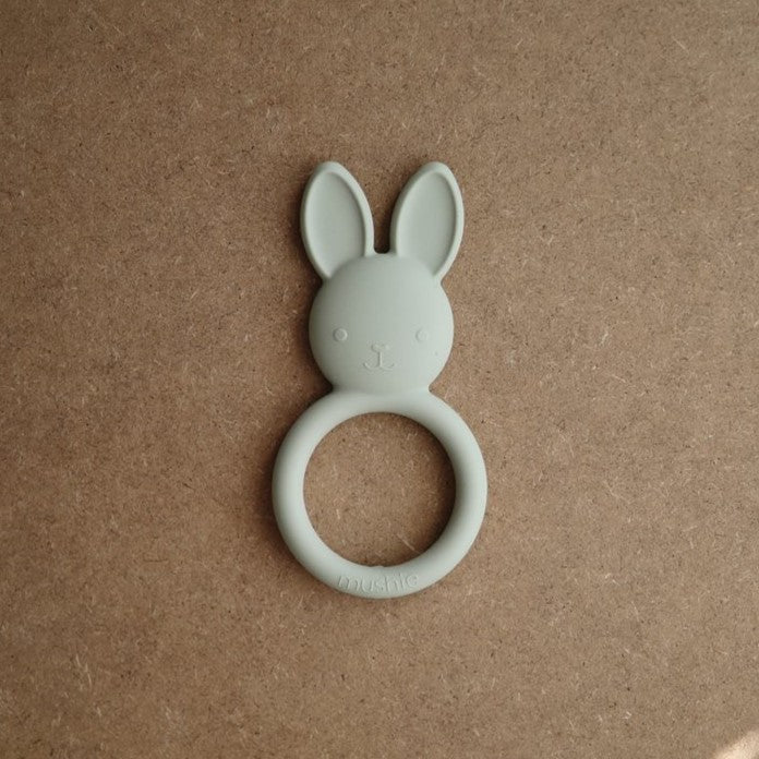 Mushie - Teether - Bunny - Sage