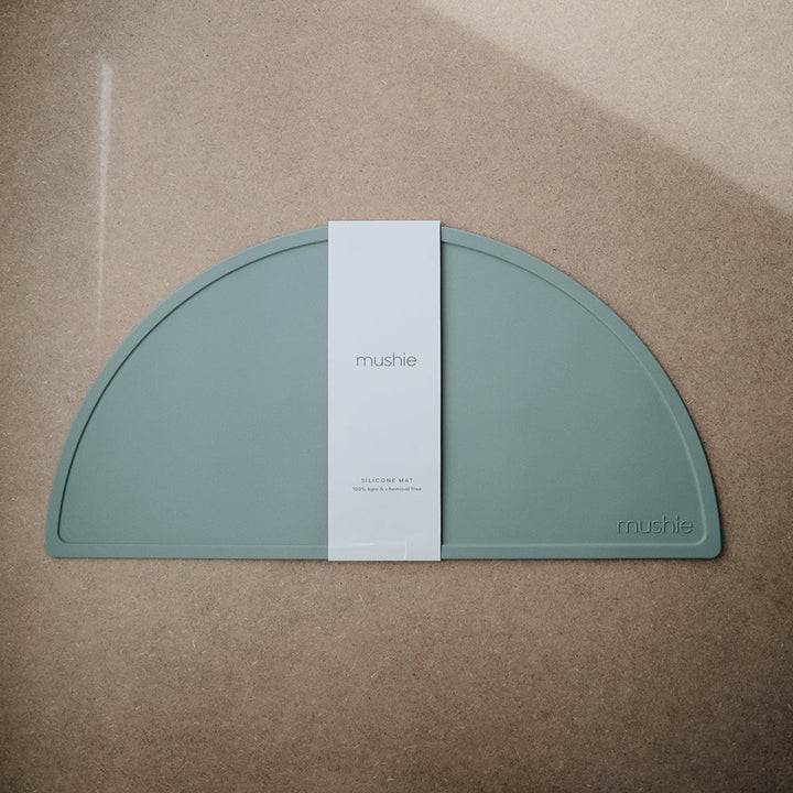 Mushie - Silicone Mat - Cambridge Blue