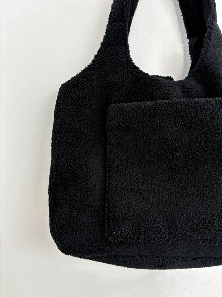 Mabel & Fox - Teddy Tote Bag - Black