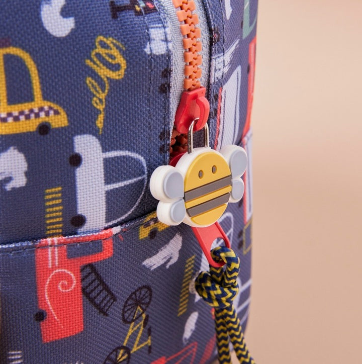 Just Bee Kids - Insulated Lunch Bag - Transport Print