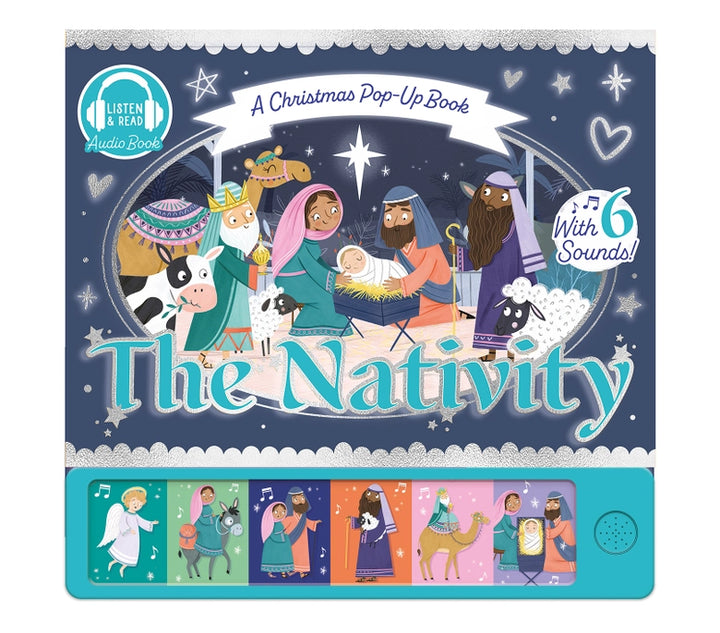 Sample Sale (Damaged) - Christmas Pop Up Sound Book - The Nativity - Mabel & Fox