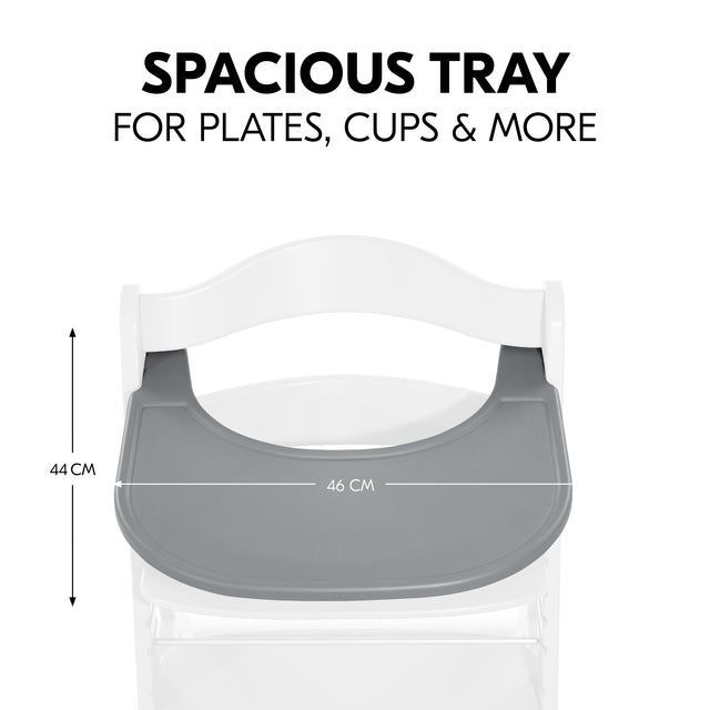 Hauck - Alpha Click Tray - Grey