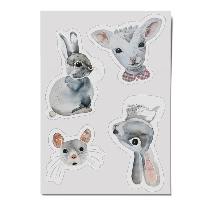 Nuukk - Reflective Safety Stickers - Lamb & Bunny