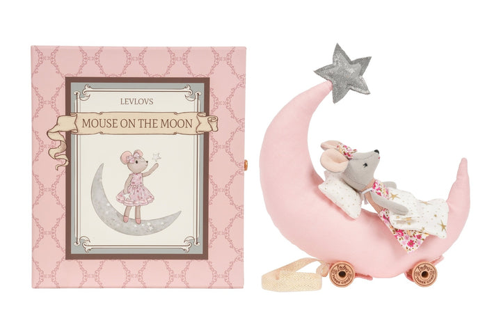 LEVLOVS - Mouse On The Moon Bed - Sweet Dreams Mouse