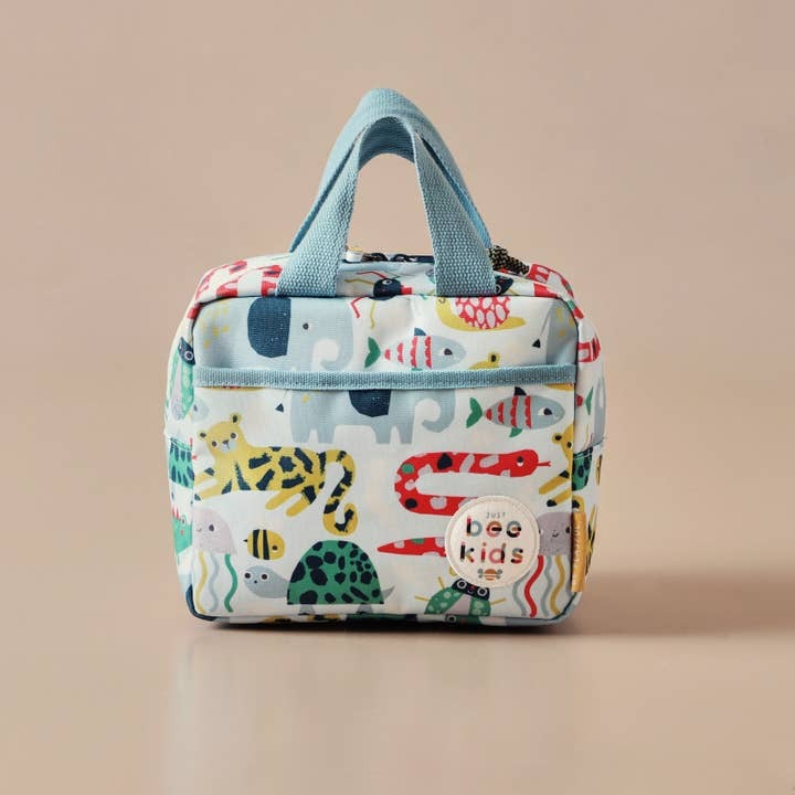 Just Bee Kids - Insulated Lunch Bag - Animal Print