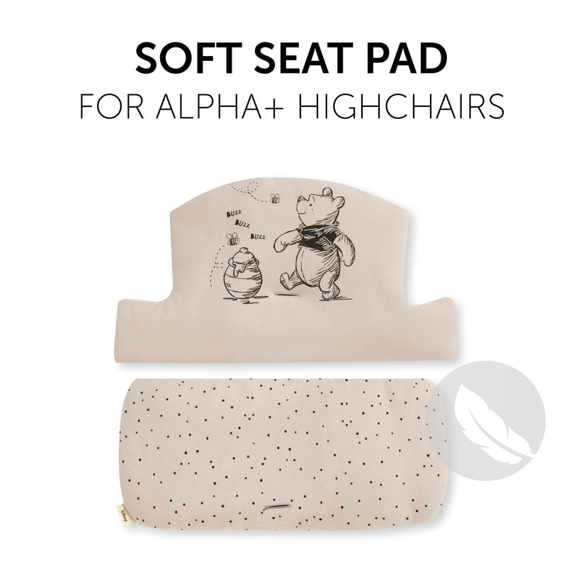 Hauck - Alpha Highchair Pad Select - Disney Winnie The Pooh Beige