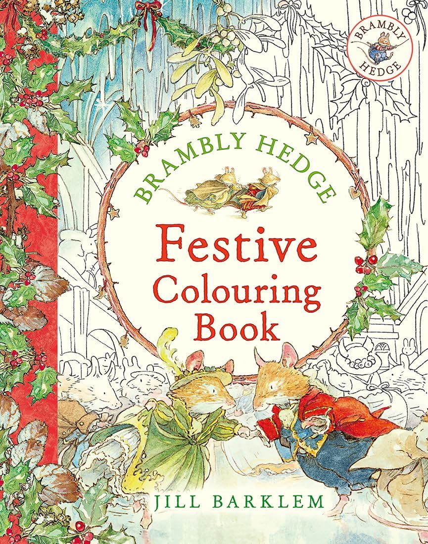 Festive Colouring Book: Brambly Hedge