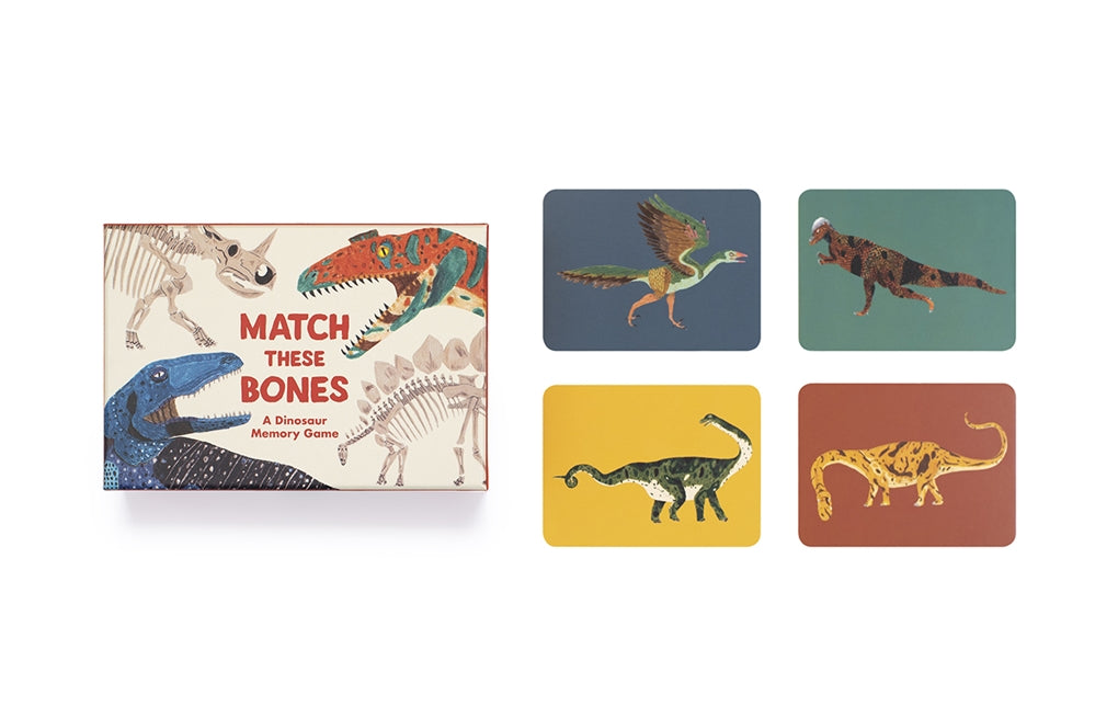 Dinosaur Memory Game - Match These Bones