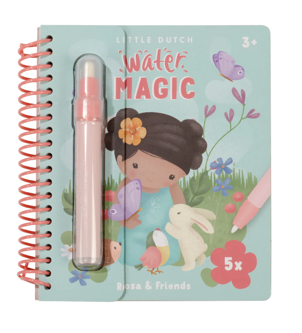 Little Dutch - Water Reveal Book - Rosa & Friends