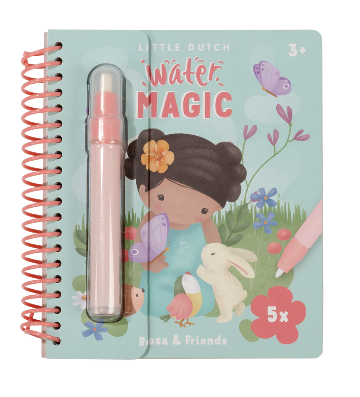 Little Dutch - Water Reveal Book - Rosa & Friends