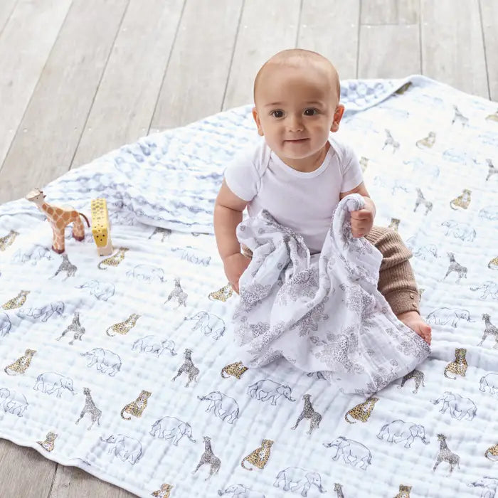 Aden + Anais - Cotton Muslin Dream Blanket - Jungle