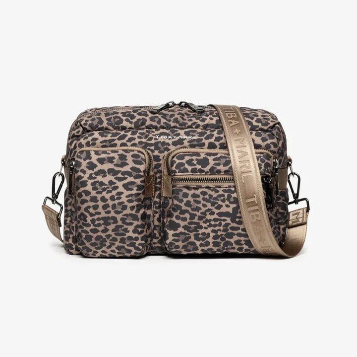 Tiba + Marl - Axel Organiser - Brown Tonal Leopard