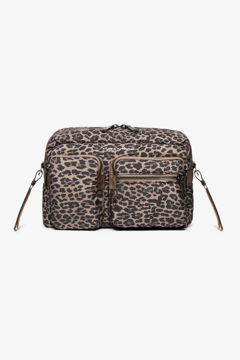 Tiba + Marl - Axel Organiser - Brown Tonal Leopard - Mabel & Fox