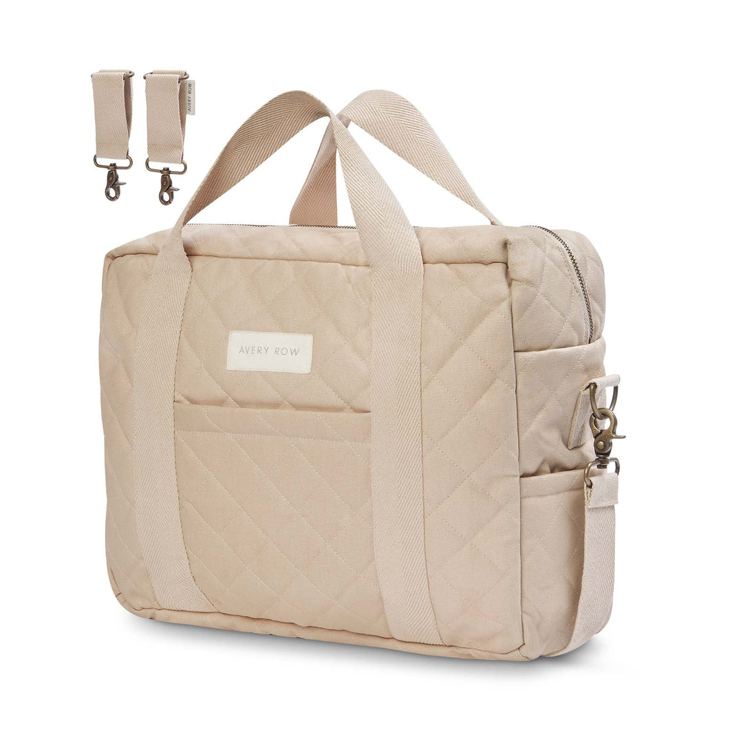 Avery Row - Baby Changing Bag - Natural