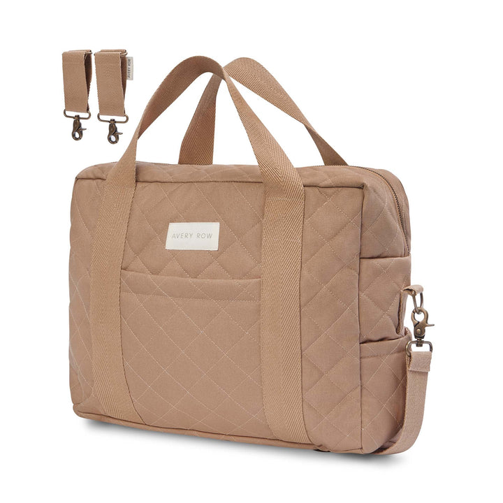 Avery Row - Baby Changing Bag - Latte