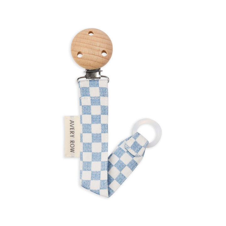 Avery Row - Organic Pacifier Holder - Waves