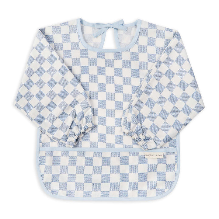 Avery Row - Organic Sleeved Baby Bib - Waves