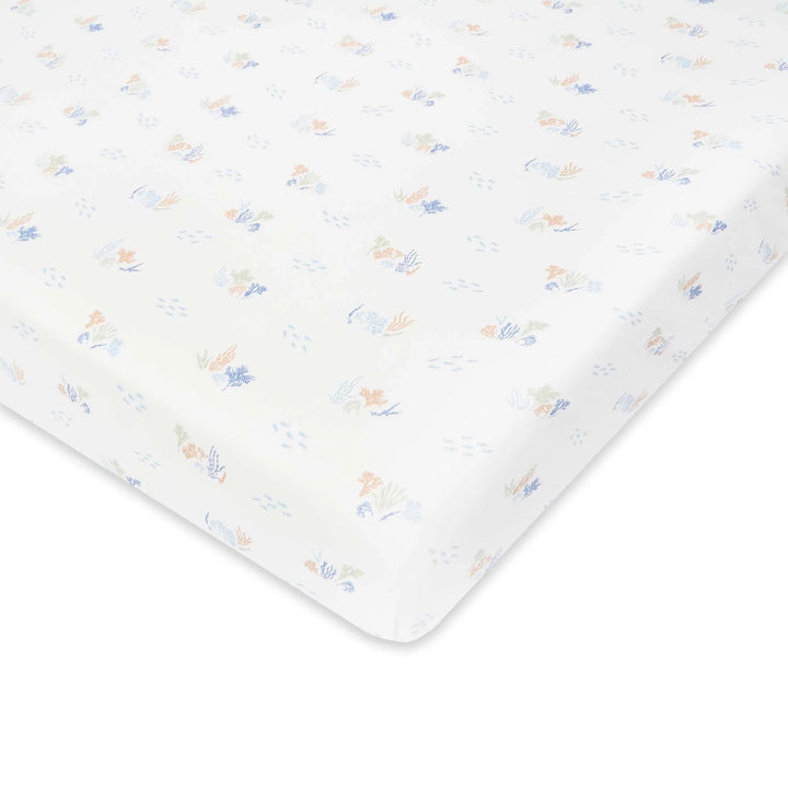 Avery Row - Cot Bed Fitted Sheet - Coastline