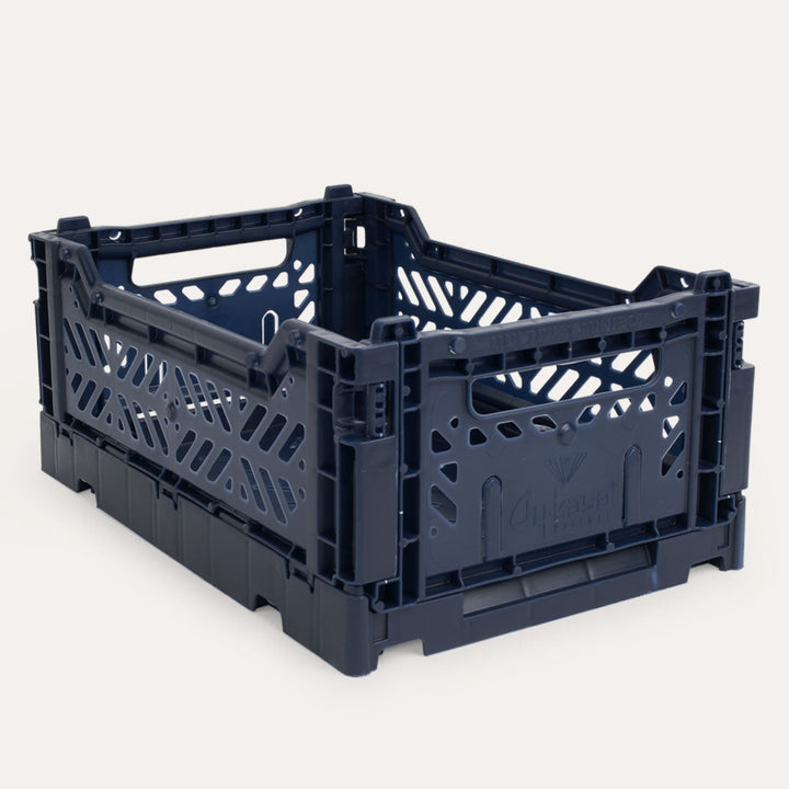 Aykasa Folding Storage Crate - Mini - Navy