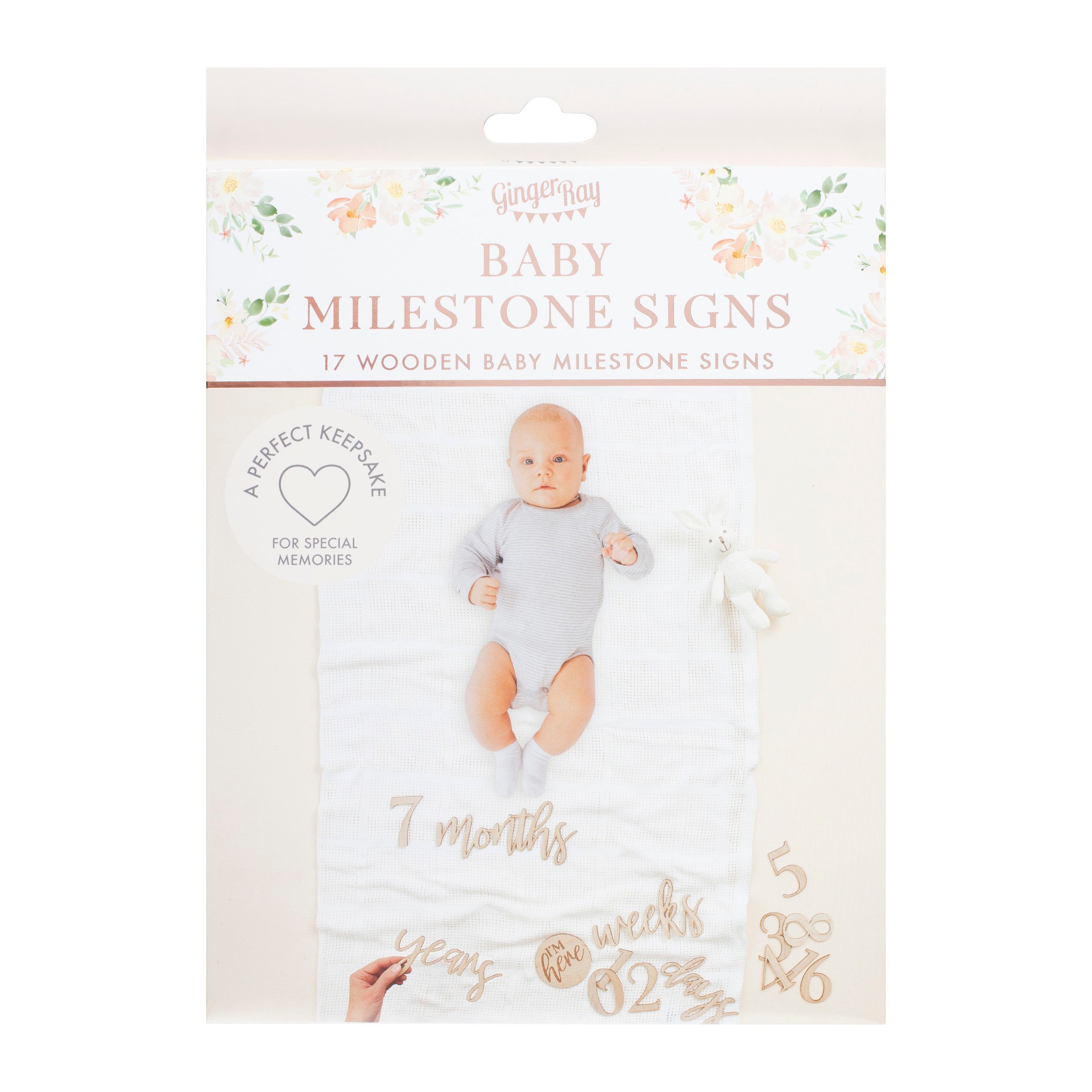 Ginger ray discount baby milestone mat