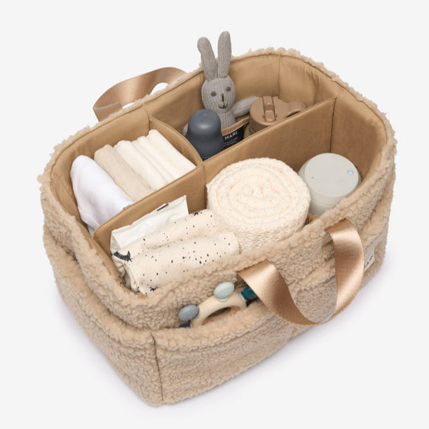 Tiba + Marl - Organiser Caddy / Pocket Tote Insert - Borg - Mabel & Fox