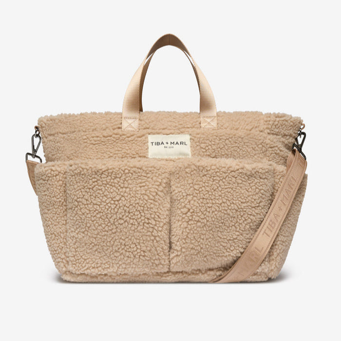 Tiba + Marl - Pocket Tote - Borg - Mabel & Fox