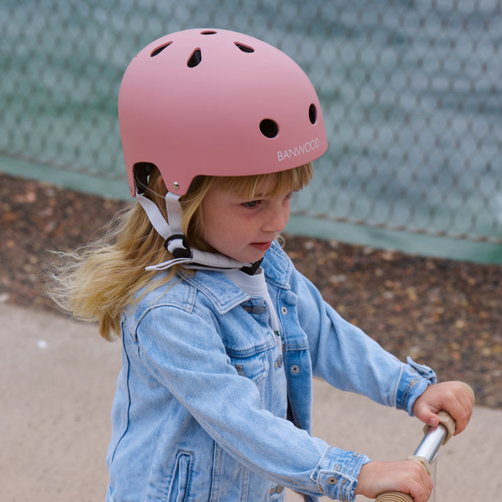 Banwood - Eco Helmet - Raspberry