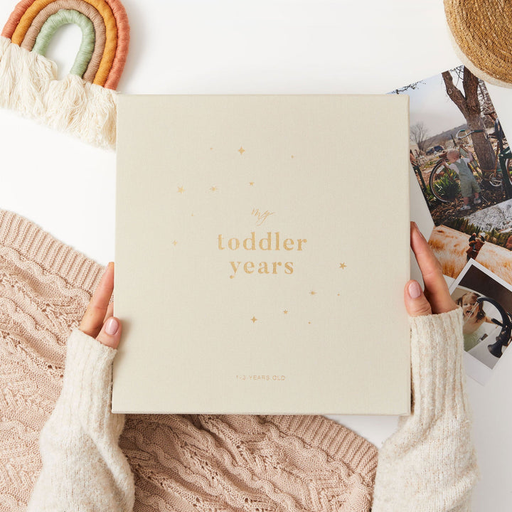 Blush & Gold - My Toddler Years Photo Album - 1-3 Years