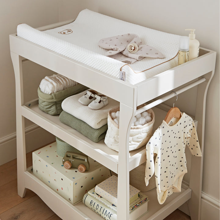 CuddleCo - Clara Mini 2 Piece Nursery Furniture Set - Cashmere