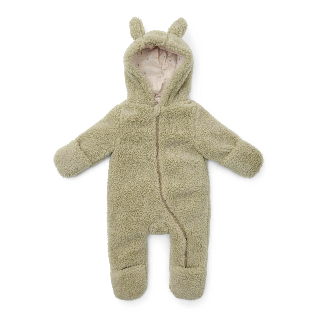 Little Dutch - Teddy One-Piece Suit - Soft Green