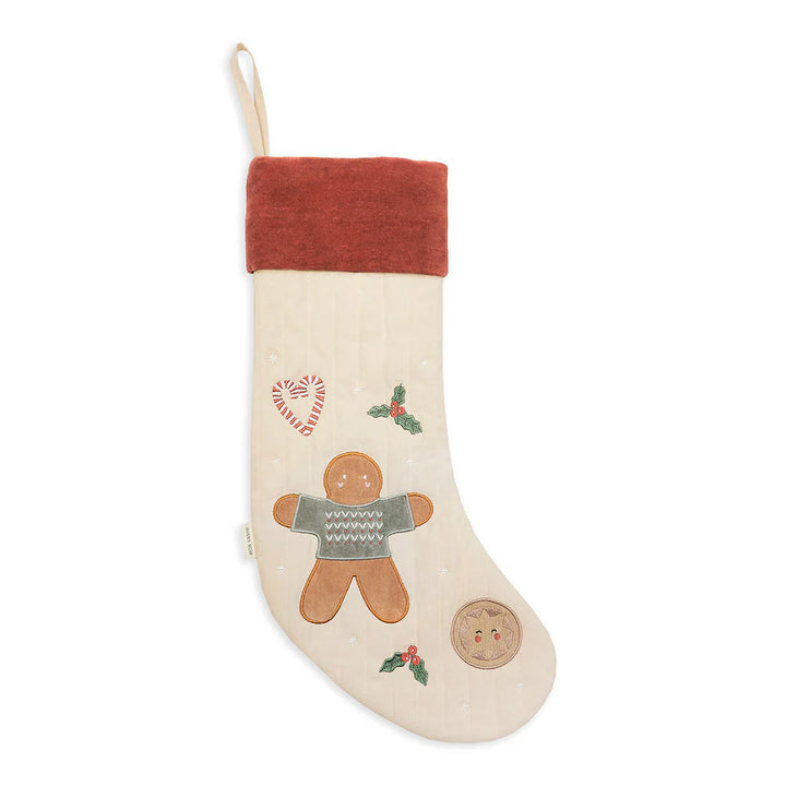 Avery Row -  Christmas Stocking - Gingerbread Man