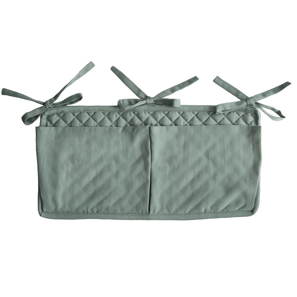 Mushie - Cot Pocket - Roman Green