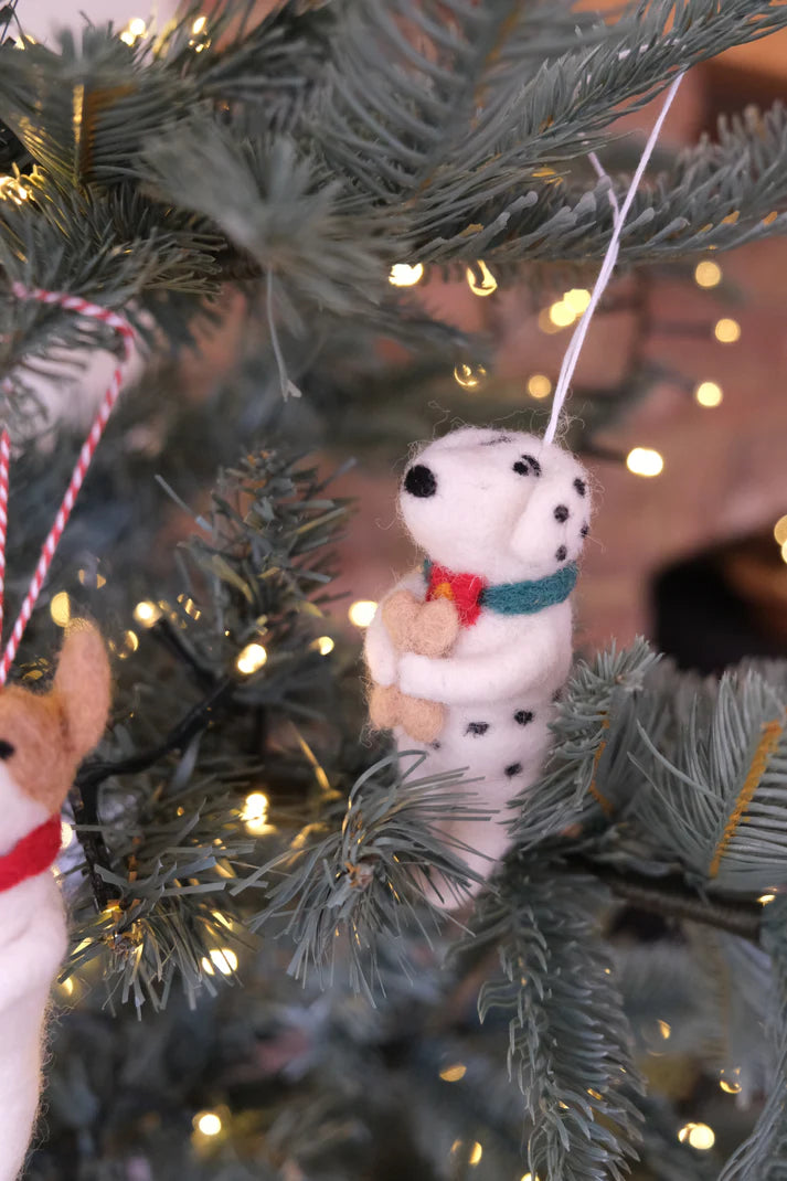 Fiona Walker - Christmas Decoration - Eliot and Spotty Dog