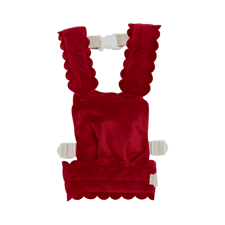 Olli Ella - Dinkum Dolls -Carrier - Petal Red