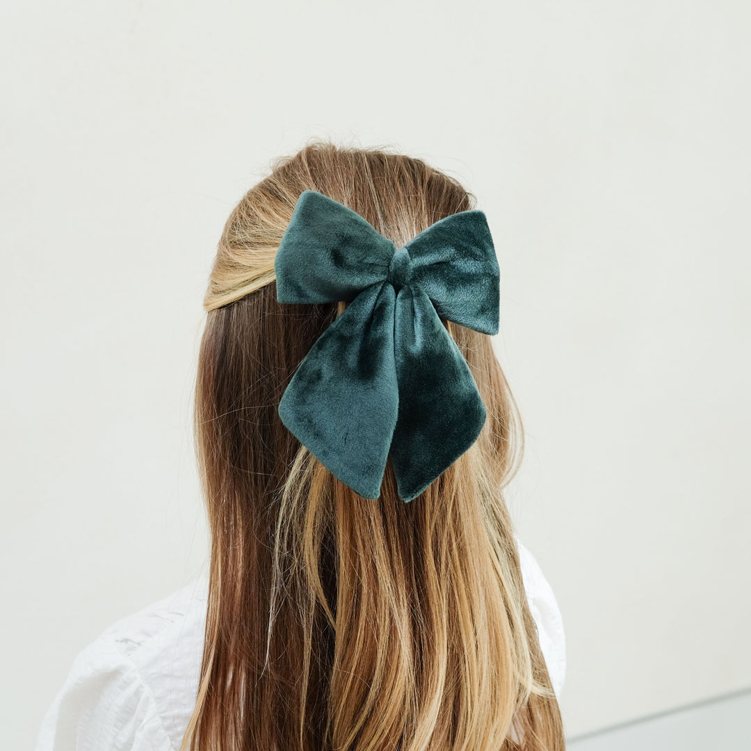 Mimi & Lula - Agnes Oversize Bow Pack - Teal (2 Pack)