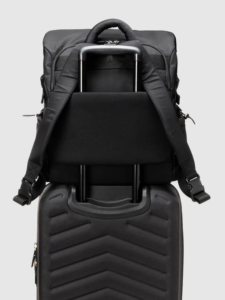 Storksak - Eco Skye Backpack - Black - Mabel & Fox