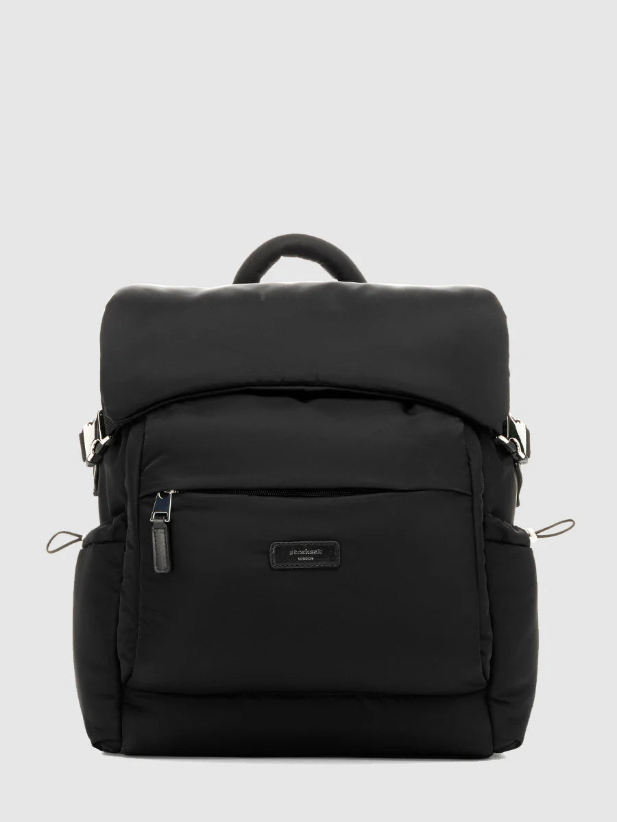 Storksak - Eco Skye Backpack - Black - Mabel & Fox