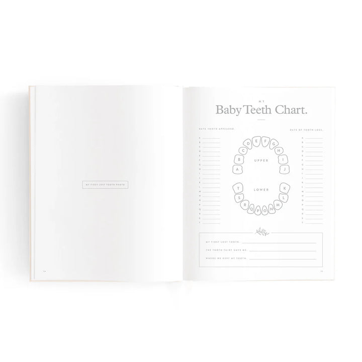 Fox & Fallow - Mini Baby Book - Oatmeal - Mabel & Fox