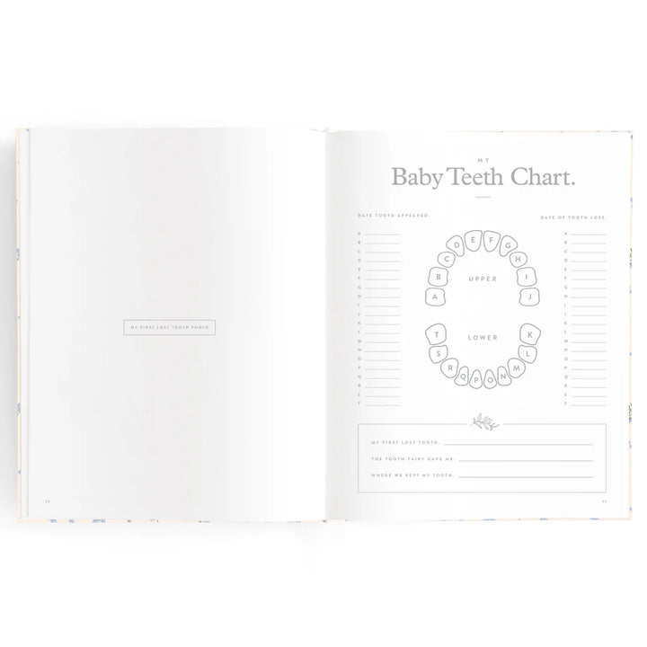 Fox & Fallow - Baby Book - Forget Me Not - Mabel & Fox